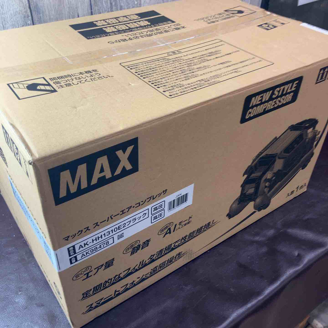 【未使用(店頭展示品)】★マックス(MAX) 高圧専用エアコンプレッサー AK-HH1310E2_ブラック【東大和店】