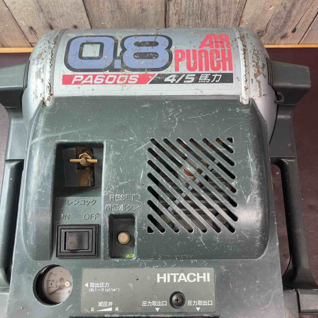 【中古品】 ハイコーキ(HiKOKI※旧日立工機) エアコンプレッサー PA600S 【東大和店】