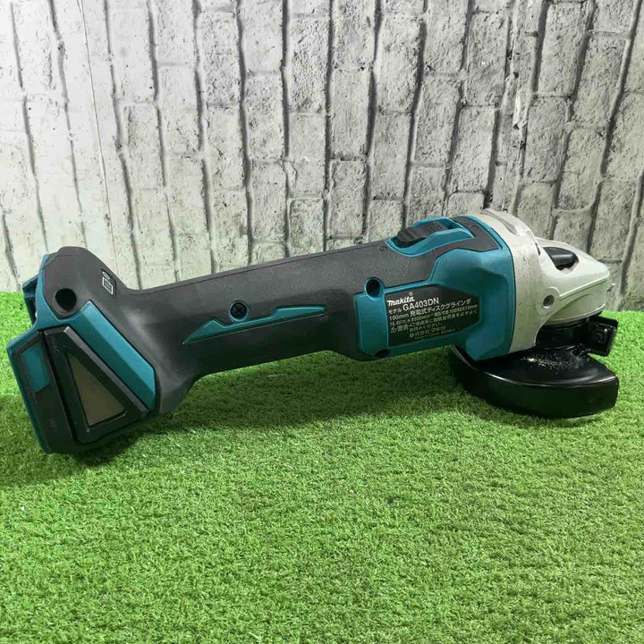 ◇マキタ(makita) 100mm コードレスディスクグラインダ GA403DZN (AG403DN)【川口店】