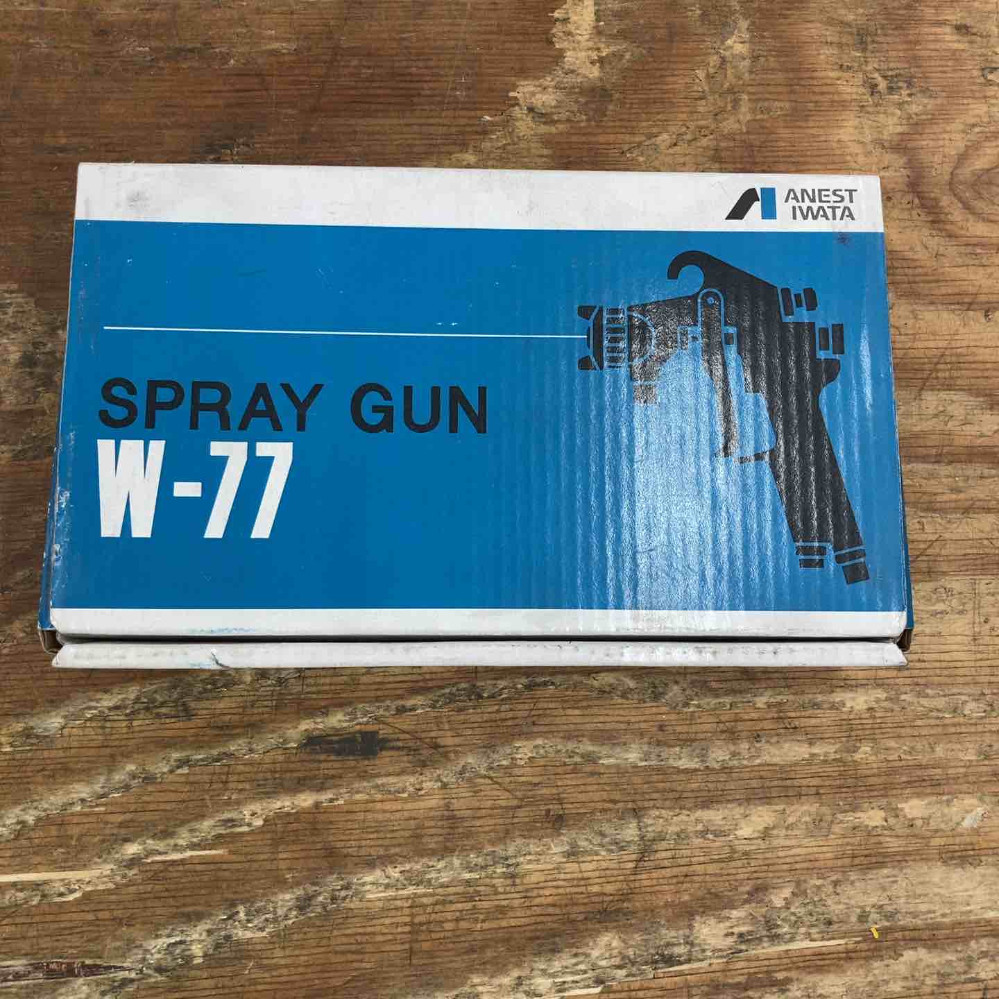 アネスト岩田 中形スプレーガン 吸上式 ノズル口径 Φ1.5 W77-1S【柏店