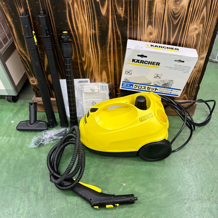 KARCHER (ケルヒャー) スチームクリーナー イエロー SC1.040 クロスセット付き【桶川店】