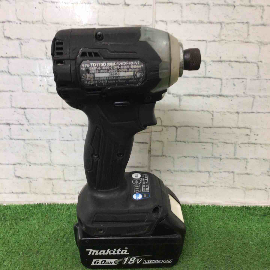 ★マキタ(makita) コードレスインパクトドライバー TD170DRGXB【町田店】