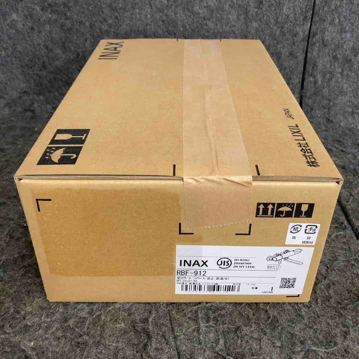 【未使用品】 LIXIL/リクシル 浴室水栓 サーモスタット付 RBF-912(メッキハンドル・エコフルシャワー) 一般地用 シャワーバス水栓 混合水栓 INAX 【鴻巣店】