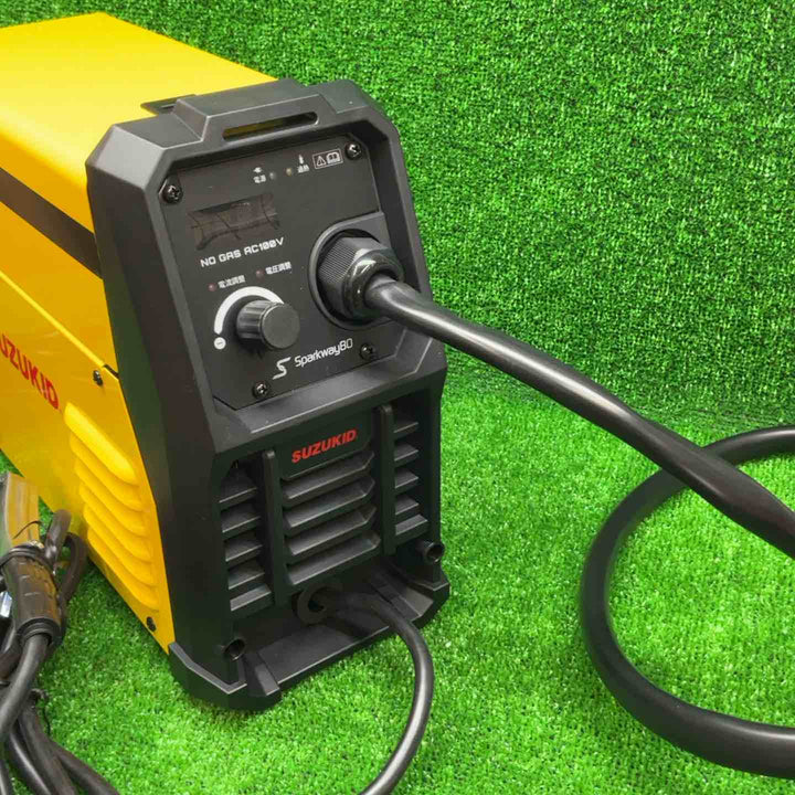 スズキッド(SUZUKID) インバータ式100Vノンガス半自動溶接機 SSW-80 Sparkway80 スパークウェイ80【藤沢店】