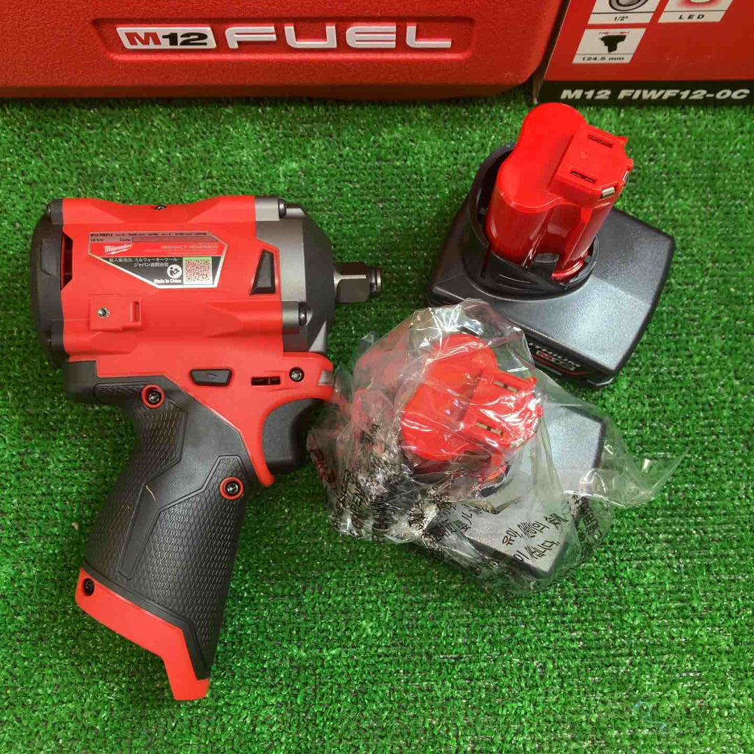 ◇ミルウォーキーツール･ジャパン M12 FUEL 1/2インチ 339Nmインパクトレンチセット M12 FIWF12-602C JP 1台【川越店】