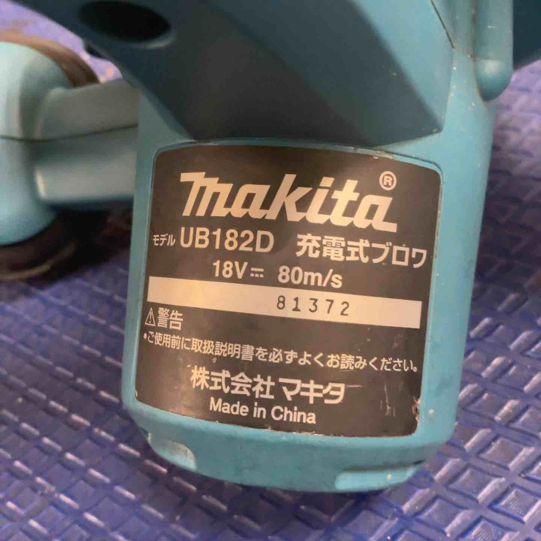 ☆マキタ(makita) コードレスブロワ UB182DZ【草加店】
