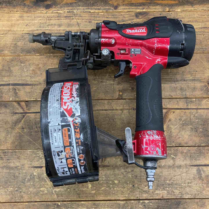 ★マキタ(makita) 高圧エア釘打ち機 AN510HS サイディング【所沢店】
