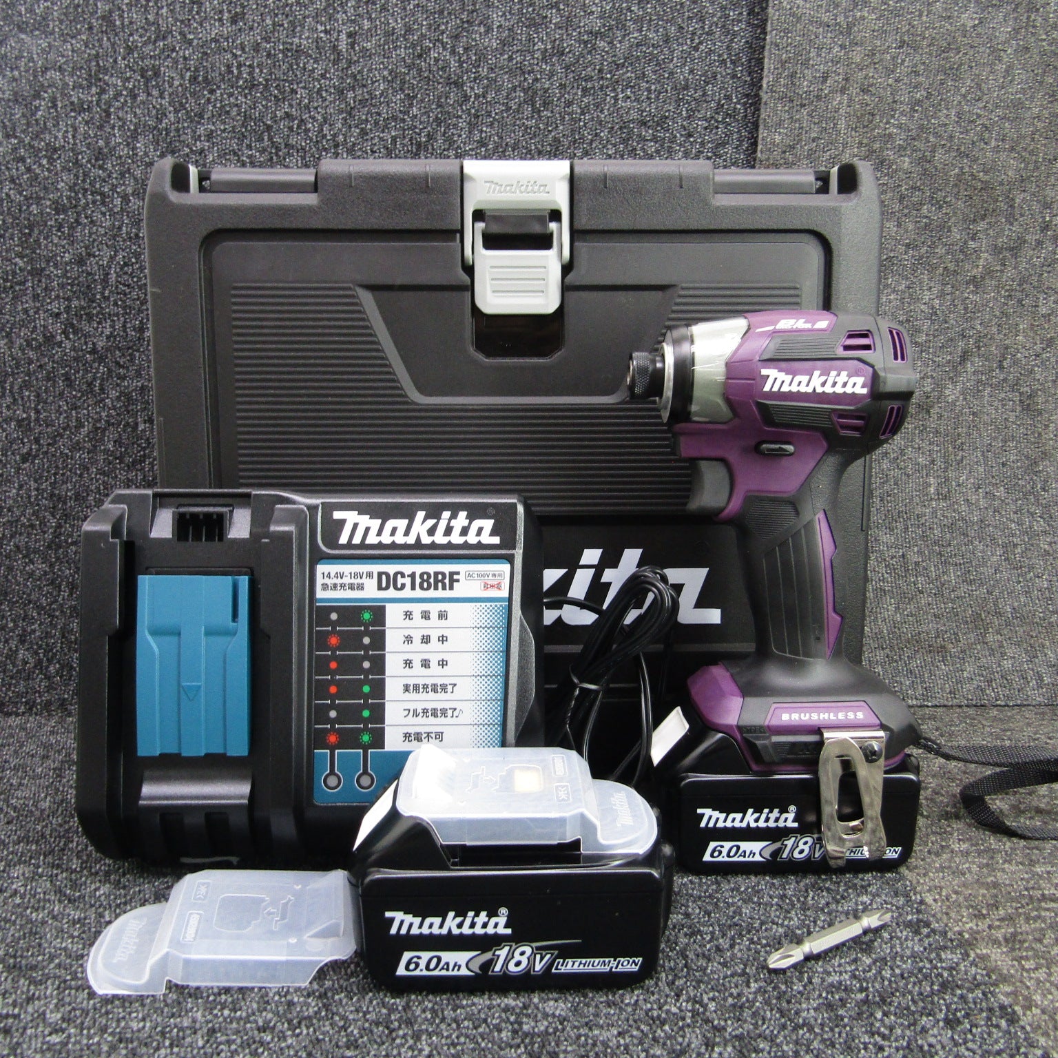 マキタ(Makita) インパクトドライバ(パープル) TD173DGXAP マキタ(Makita) インパクトドライバ(パープル) TD173DGXAP