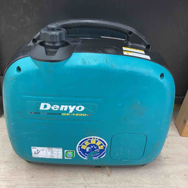 ★デンヨー(Denyo) 発電機 GE-1600SS-IV【川越店】