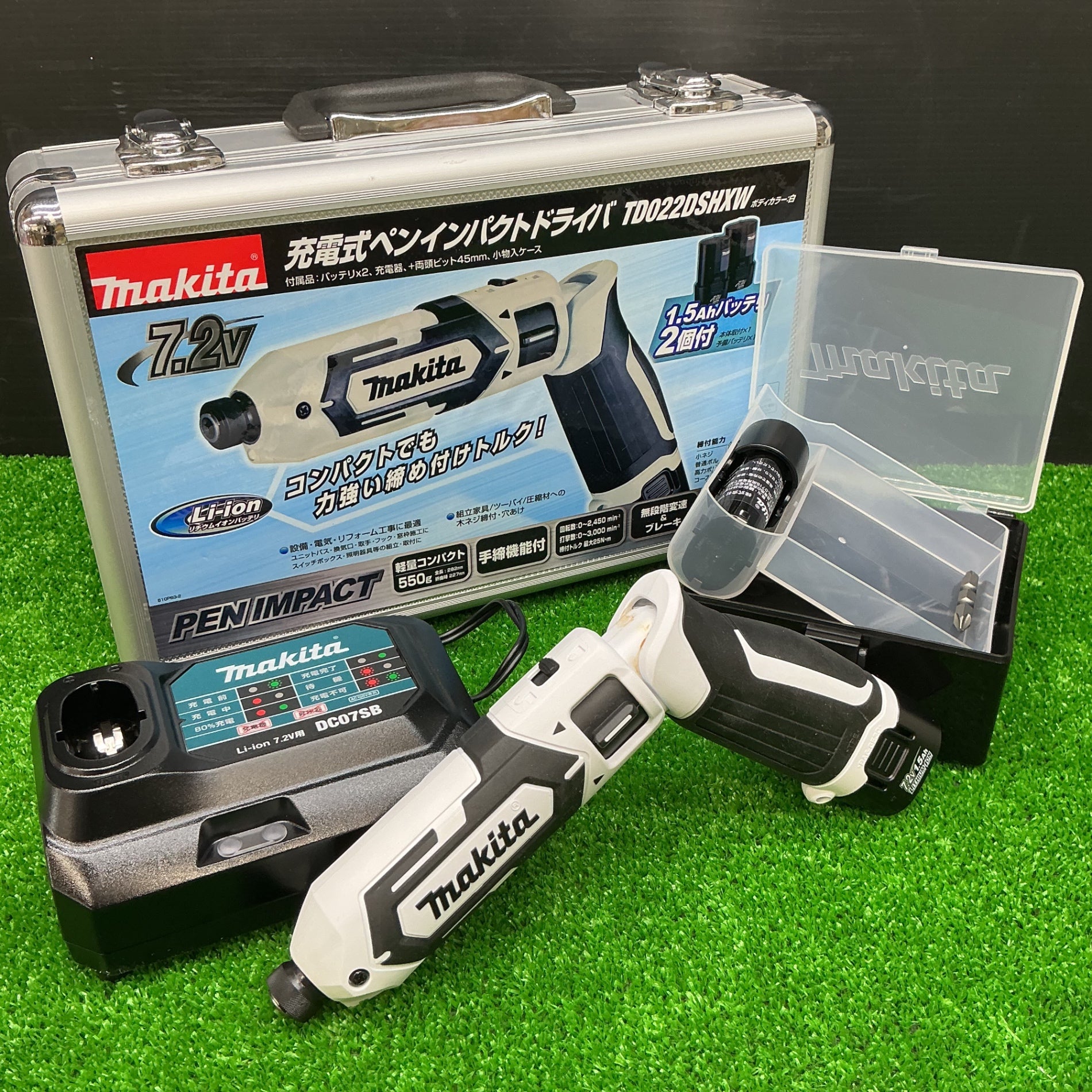【未使用】マキタ(makita) コードレスペンインパクトドライバー TD022DSHXW【電材館越谷店】 未使用品】マキタ(makita) コードレスペンインパクトドライバー