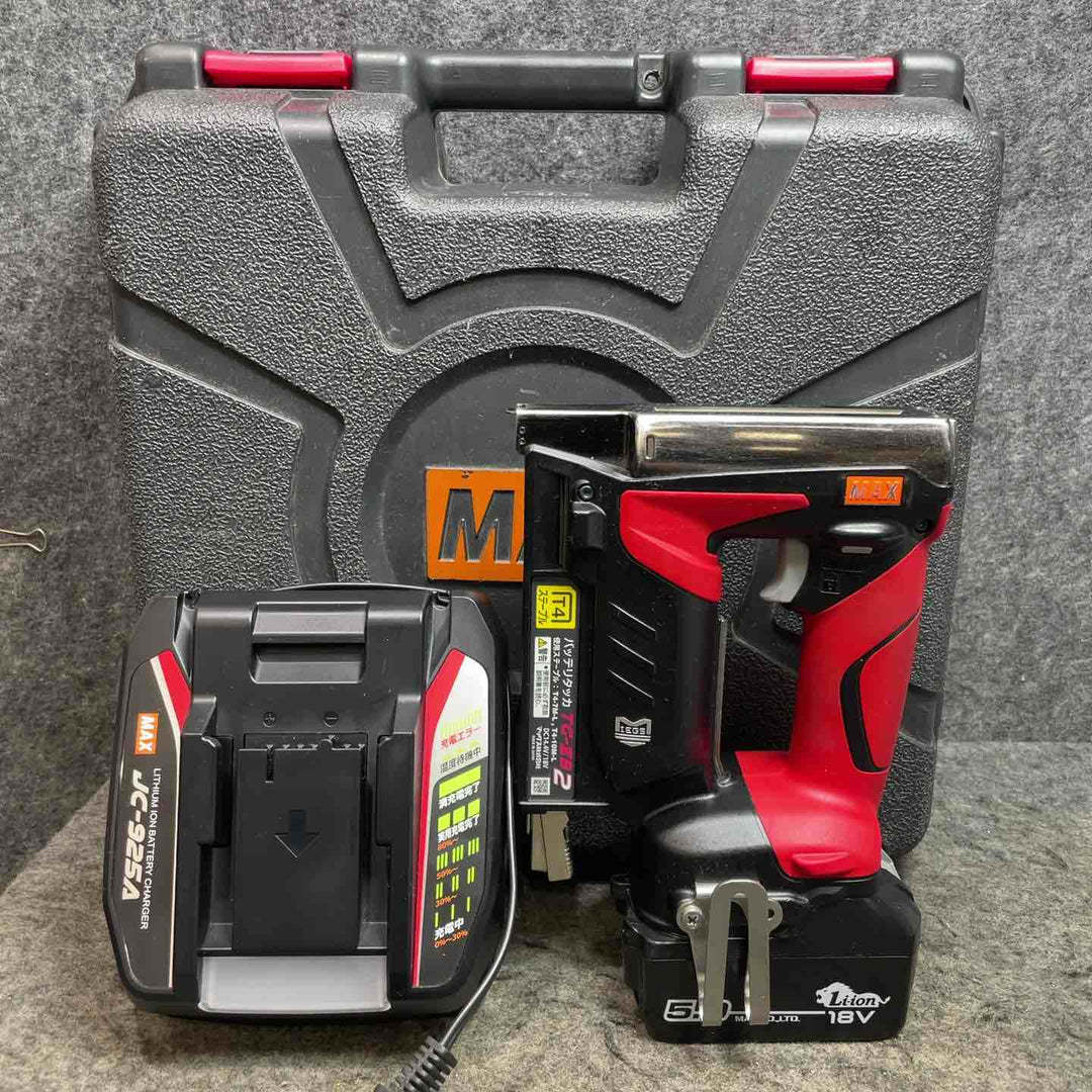 マックス(MAX) コードレスタッカ TG-ZB2-BC/1850A【桶川店】
