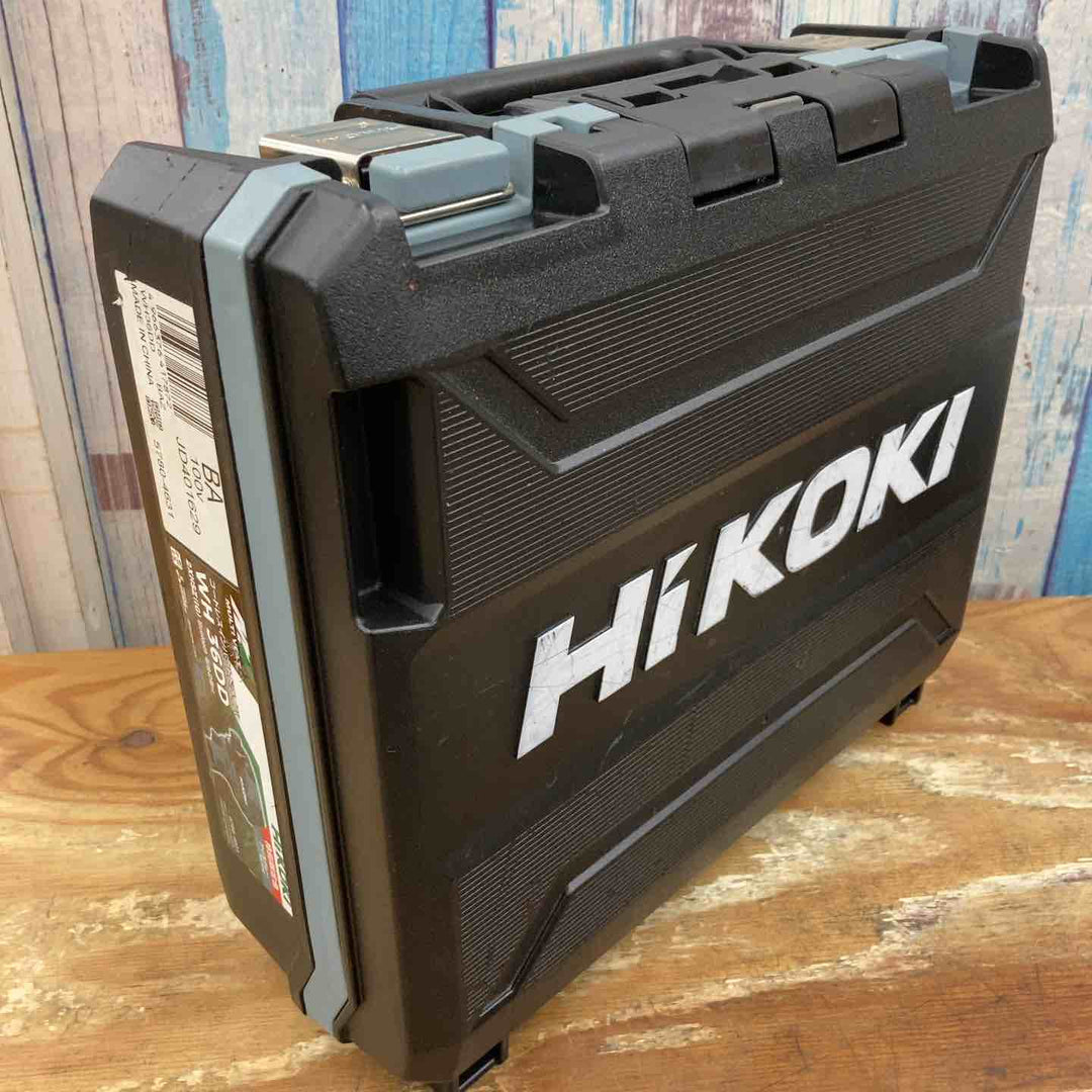 【中古品】★ハイコーキ(HIKOKI ※旧:日立工機) コードレスインパクトドライバー WH36DD(2XHSZ)(IG) 限定色 アイスグレー フルセット【柏店】