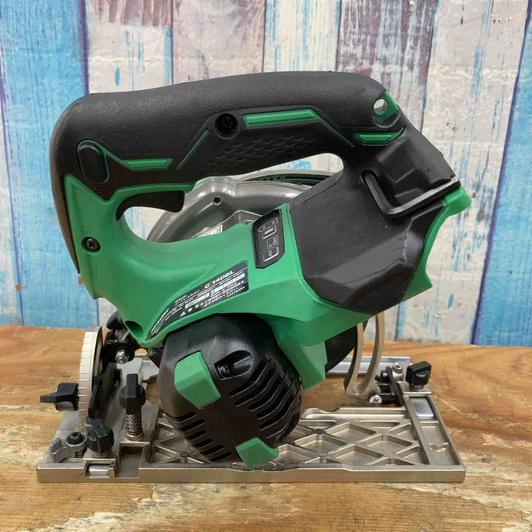 【中古品】★ハイコーキ(HIKOKI ※旧:日立工機) コードレス丸のこ C14DBL(NN) 14.4V 本体のみ【柏店】