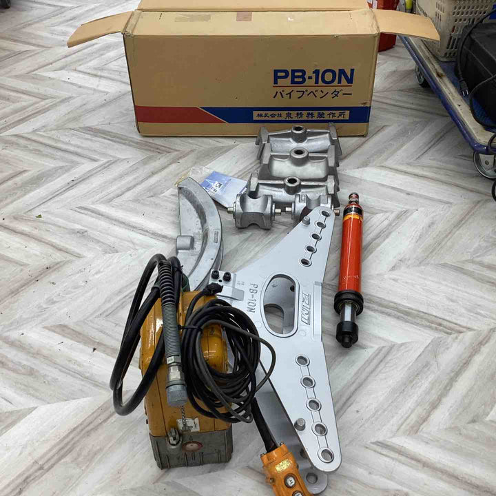 【店頭受取り限定】★泉精器(IZUMI) パイプベンダー PB-10N  電動リモコン式油圧ポンプ R14E-F シュー 【越谷店】