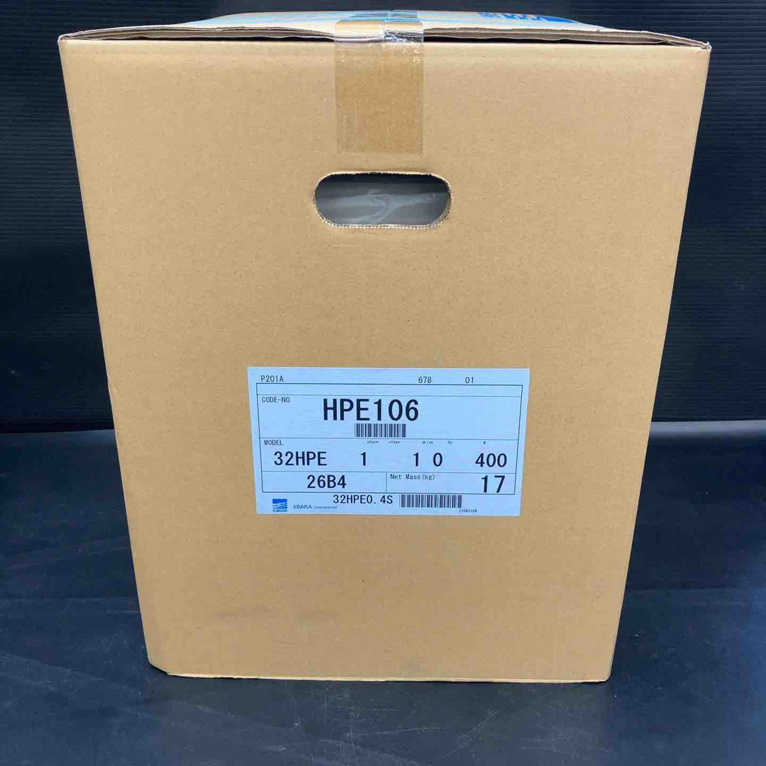 【未使用】エバラポンプ(荏原製作所) 浅井戸用インバータポンプ 32HPE0.4S HPE106 フレッシャーミニ【川越店】