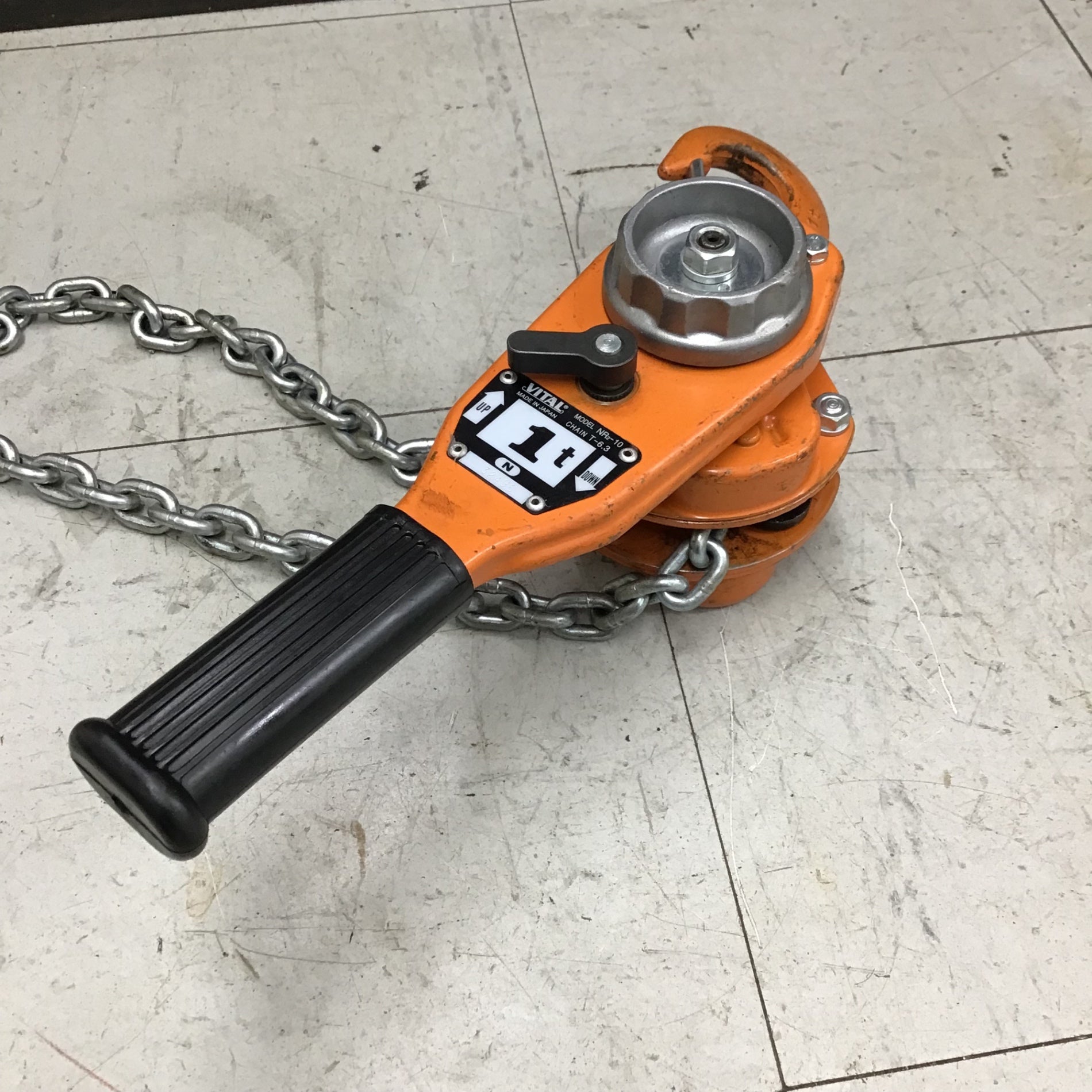 現状品】VITAL レバーブロック・荷締め NR2-10 1.0t 【鴻巣店