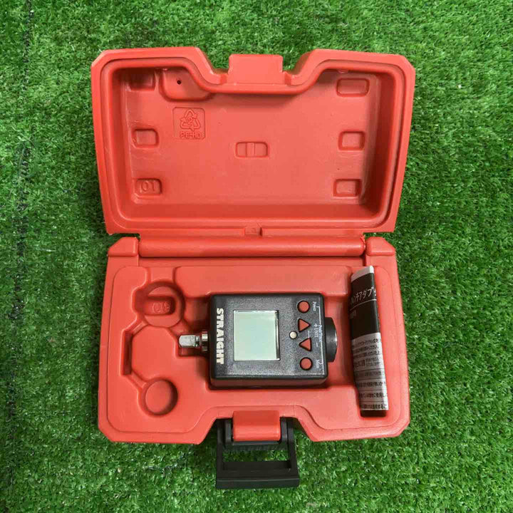 STRAIGHT トルクレンチアダプター デジタル式 6～30(Nm) 差込角1/4"(6.3mm) Art.15-9000【草加店】