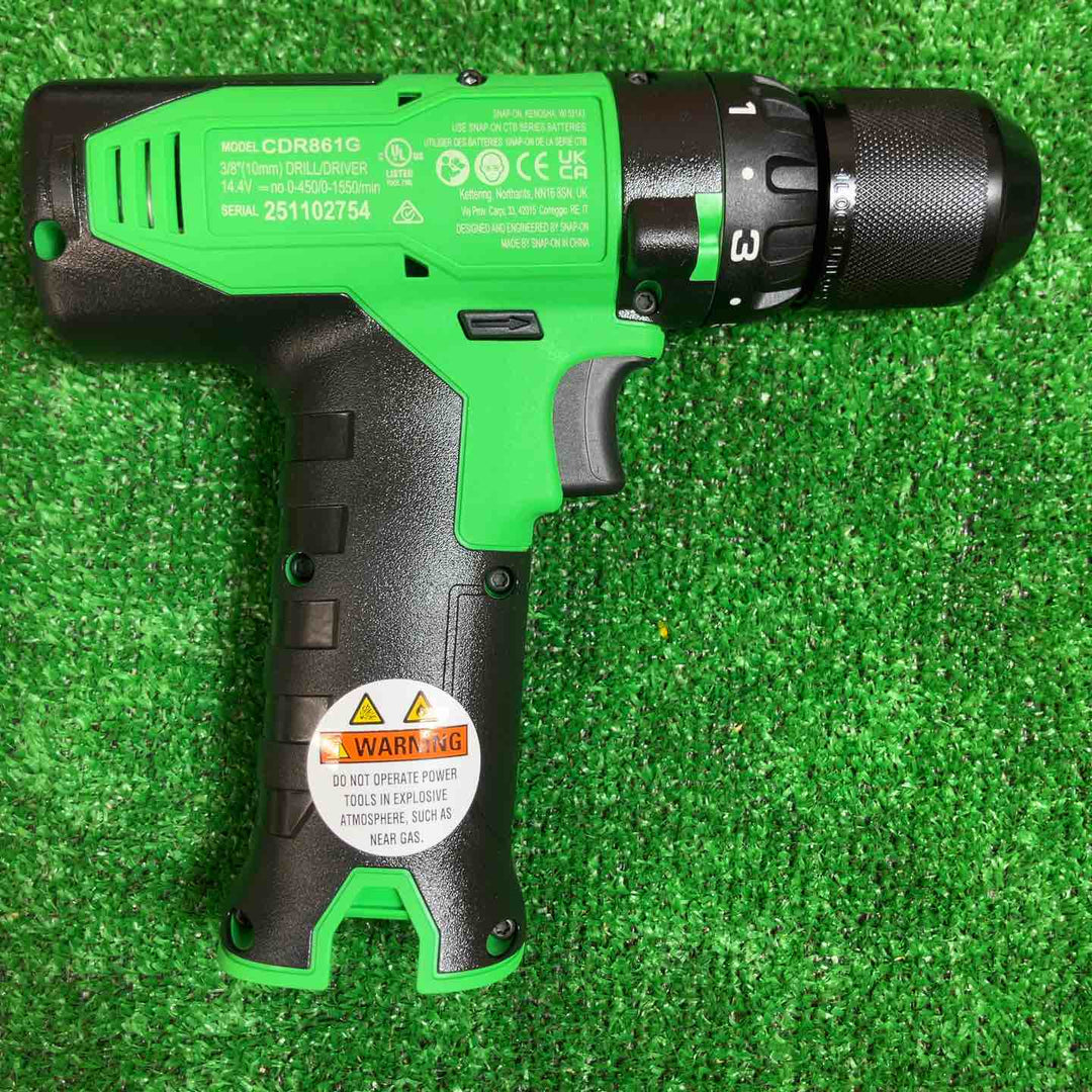 スナップオン/Snap-on コードレスドリルドライバー CDR861GJ2 グリーン【桶川店】
