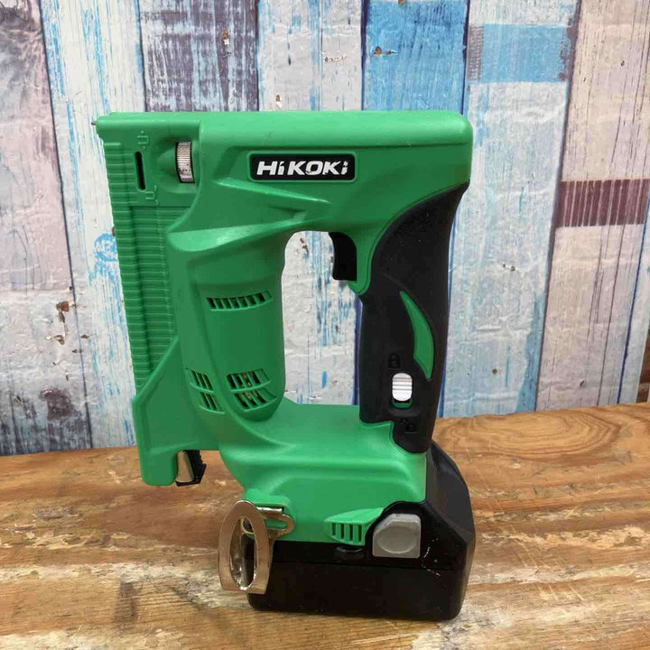 【中古品】◇ハイコーキ(HIKOKI ※旧:日立工機) コードレスタッカ本体のみ N18DSL(NN) CT線 バッテリー1個付属♪【柏店】