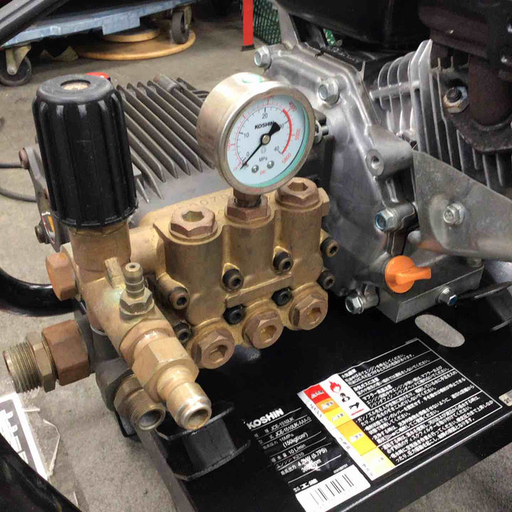 工進 エンジン式高圧洗浄機 15mpa 車輪付タイプ JCE-1510UK【川崎店】