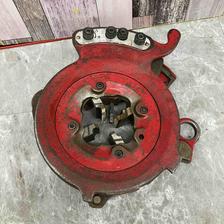 REX 自動切上ダイヘッド(チェーザ付) 1"-2"【八潮店】