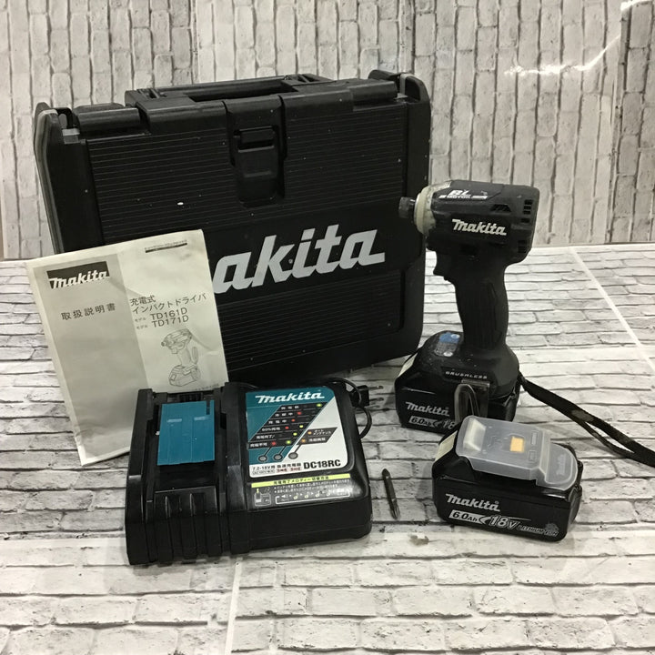 ★マキタ(makita) コードレスインパクトドライバー TD171DRGXB【川口店】