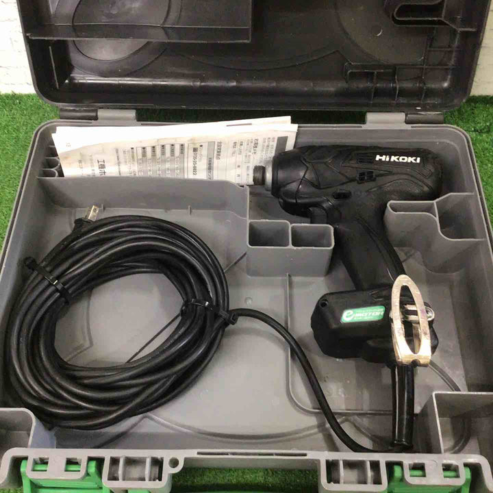 ☆ハイコーキ(HIKOKI ※旧:日立工機) インパクトドライバ WH12VE(SCB)【町田店】