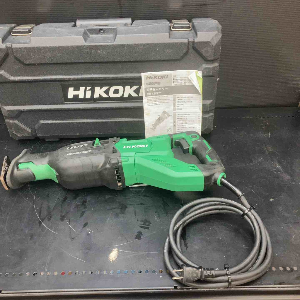 中古品】ハイコーキ(HIKOKI ※旧:日立工機) セーバーソー CR13VEY 動作 