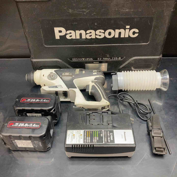 ★パナソニック(Panasonic) コードレスハンマドリル EZ7880LZ2S-B【川越店】