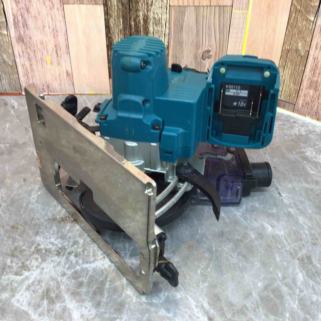 【中古品】★マキタ(makita) 18V コードレス防じん丸のこ KS511DZ 本体のみ【八潮店】