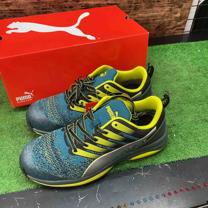 プーマ/PUMA チャージ ローカットシューズ 安全靴 作業靴 緑 27.5cm 64.212.0【川越店】