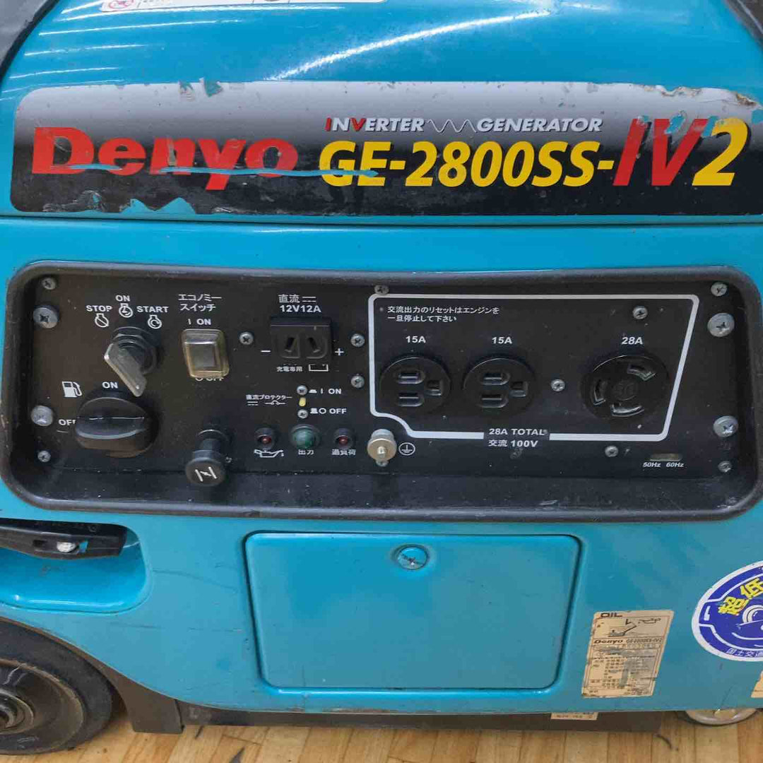 【店頭受取り限定】★デンヨー(Denyo) インバーター発電機 GE-2800SS-IV2【柏店】