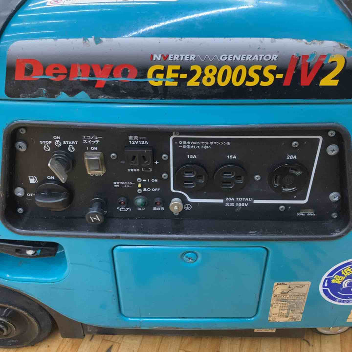 【店頭受取り限定】★デンヨー(Denyo) インバーター発電機 GE-2800SS-IV2【柏店】