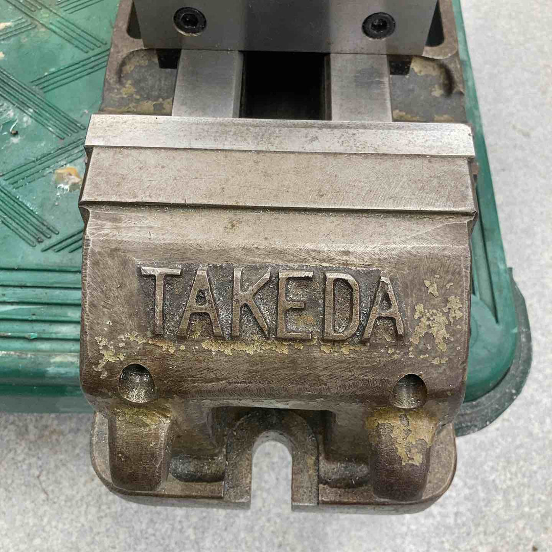 【店頭受取り限定】④◇TAKEDA/武田機械 型式不明 バイス 長さ：610mm 口幅約：155mm【八潮店】
