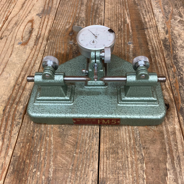 〇テクロック(TECLOCK) 小形偏心測定器 FM-5 未校正【所沢店】