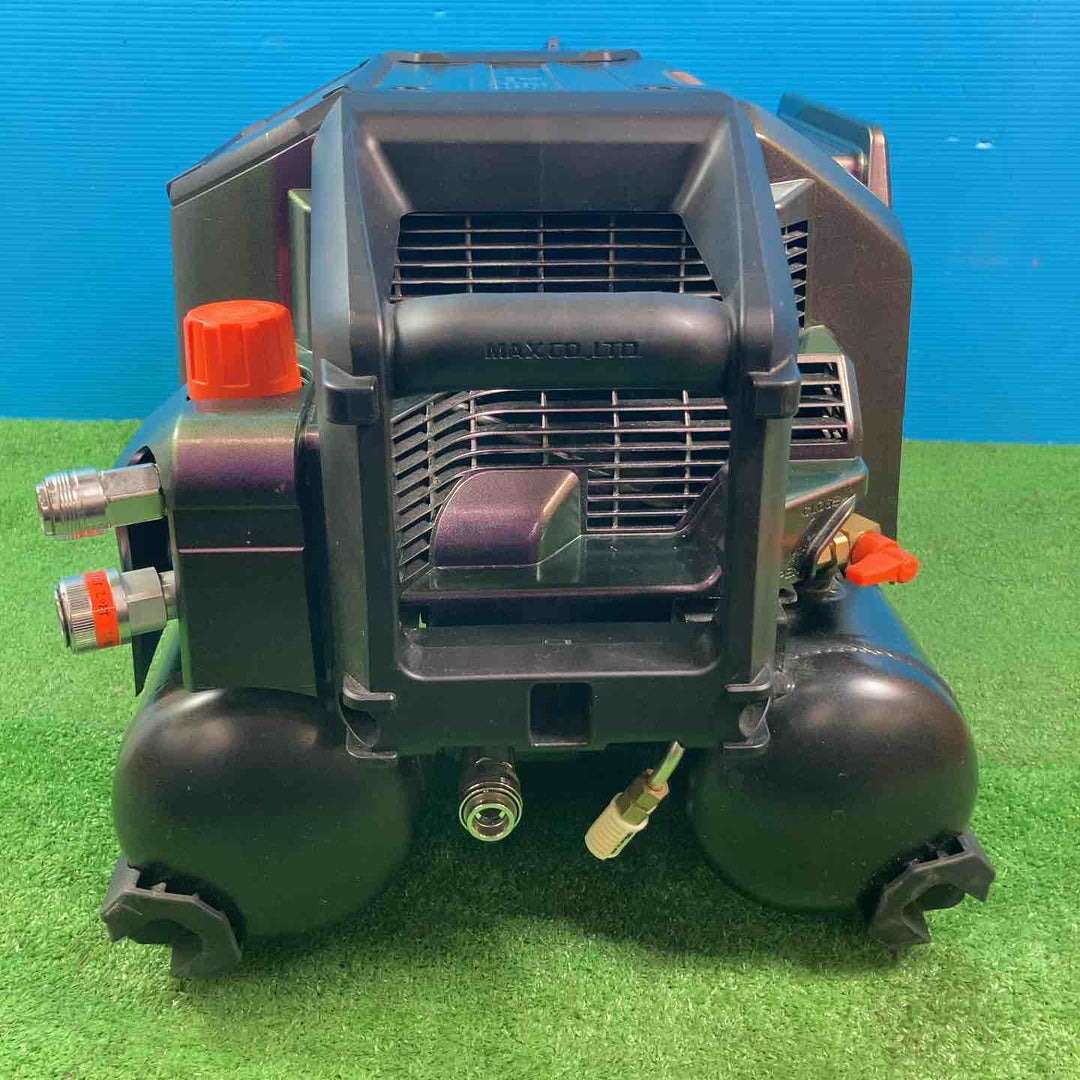 【美品】◇マックス(MAX) 高圧専用 エアコンプレッサー AK-HH1310E【高圧×4】＿グリーンアメジスト【岩槻店】