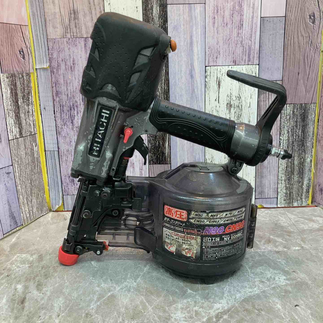 【中古品】ハイコーキ HIKOKI 90mm 高圧エア釘打ち機 NV90HMC(G)【八潮店】