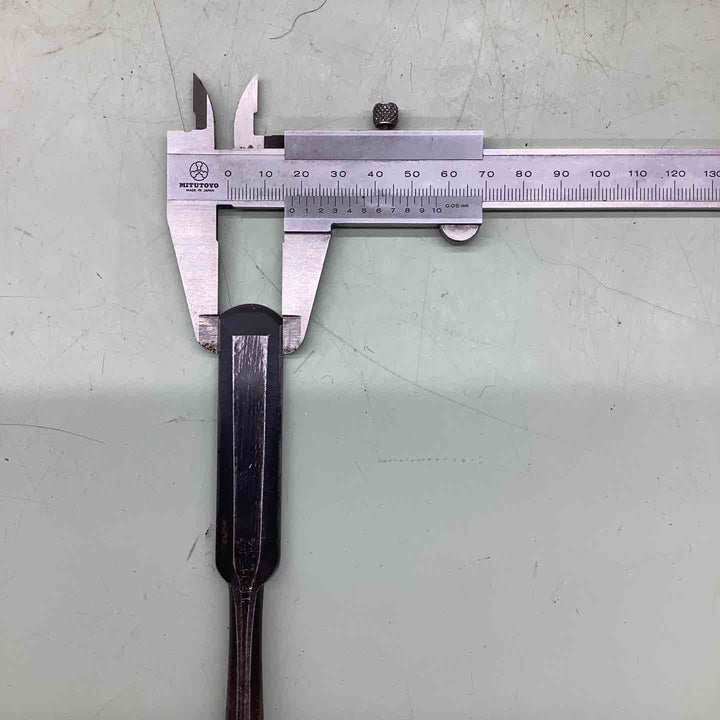 清忠 丸鑿 6分 中薄鑿 外丸 刃幅約11㎜【越谷店】