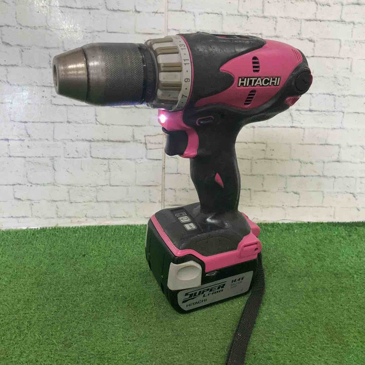 日立工機　14.4Vコードレスドリルドライバ　DS14DSL(2SLCK)【町田店】