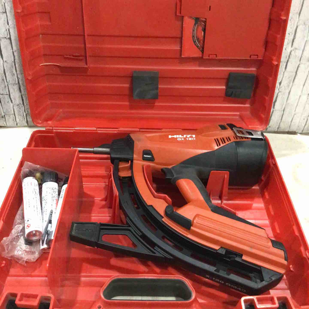 ◇ヒルティ(HILTI) ガス式鋲打機 GX120【川口店】 – アクトツール