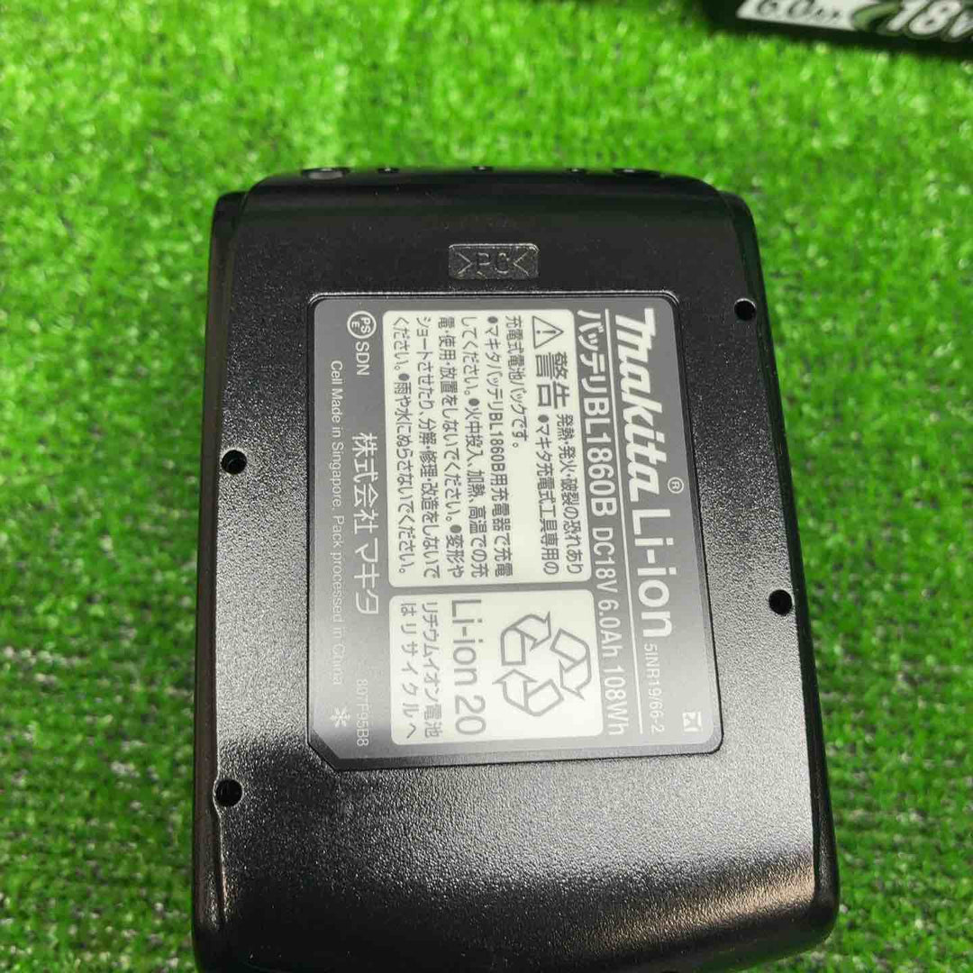 ★マキタ(makita) リチウムイオンバッテリー 18V/6.0Ah BL1860B　10個セット【藤沢店】