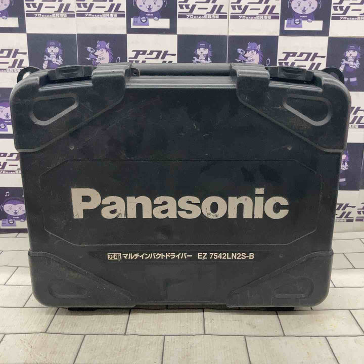 ◇パナソニック(Panasonic) コードレスマルチインパクトドライバー EZ7542LN2S-B【所沢店】