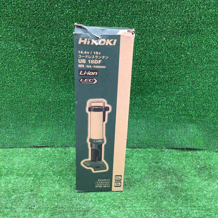 【未使用品】◇ハイコーキ(HIKOKI ※旧:日立工機) 14.4/18V共用 コードレスLEDランタン  UB18DF(NN)【桶川店】