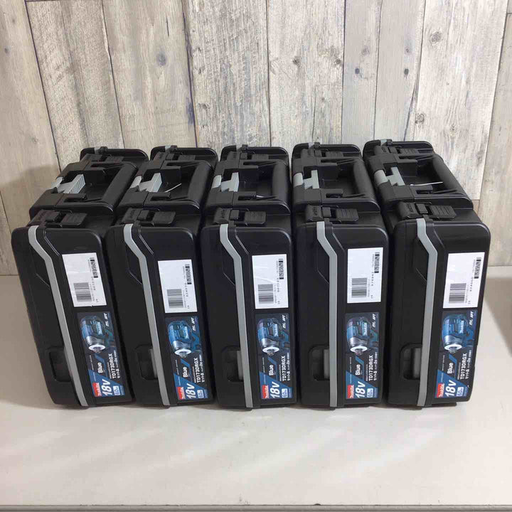 【未使用品】マキタ(makita) コードレスインパクトドライバー TD173DRGX ブルー 青 5台セット【戸田店】