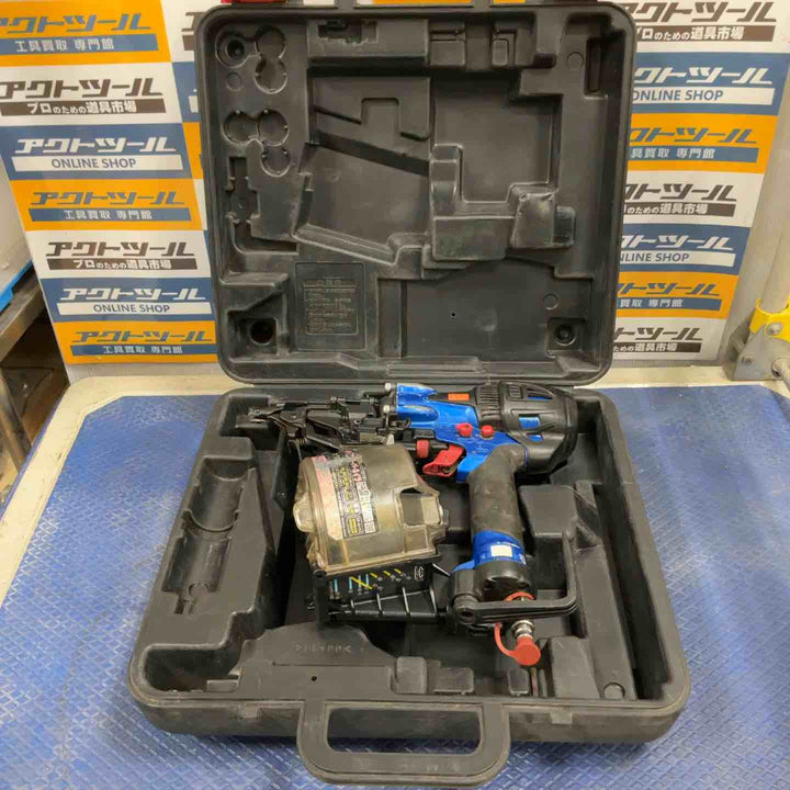 マックス(MAX) 高圧エア釘打ち機 HN-65N2(D)ブライトブルー【草加店】