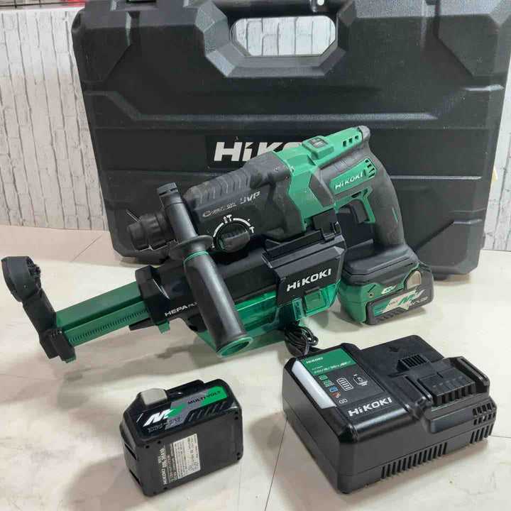 ★ハイコーキ(HIKOKI ※旧:日立工機) コードレスハンマドリル DH36DPF(2XP) 18V 動作確認済【川口店】