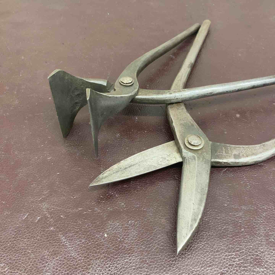 【中古品】 板金鋏(ハサミ) 茂盛光 鋏・掴み 2点まとめ 【東大和店】