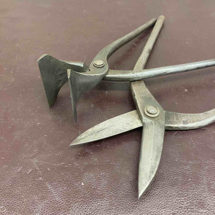 【中古品】 板金鋏(ハサミ) 茂盛光 鋏・掴み 2点まとめ 【東大和店】