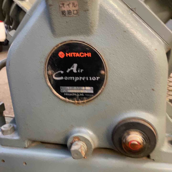 【店頭受取り限定】◇日立産機(HITACHI) 3馬力ベビコン 2.2P-9.5V5 コンプレッサー 50Hz【所沢店】 ※要備考確認