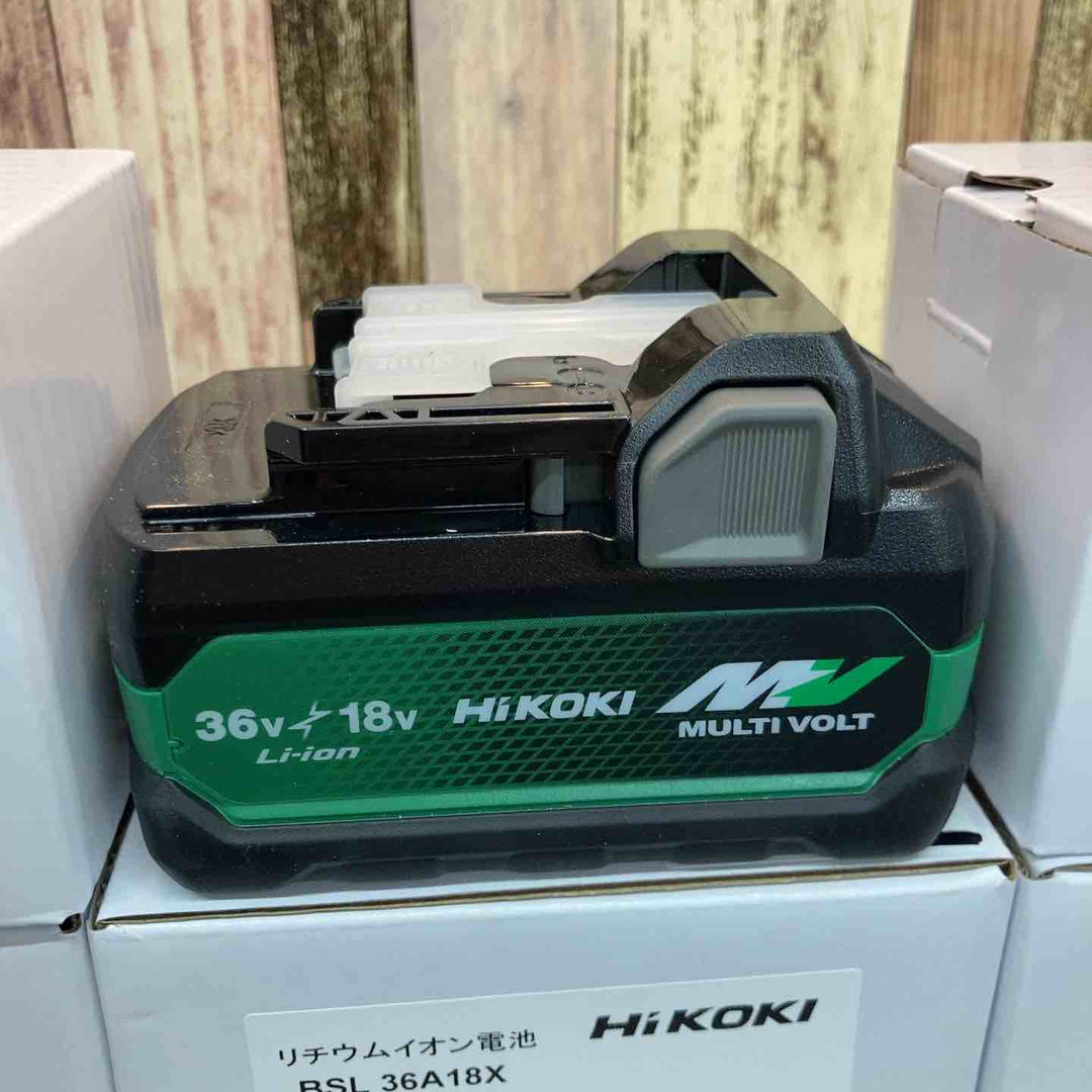 ⑦ハイコーキ(HIKOKI ※旧:日立工機) リチウムイオンバッテリー 36V/2.5Ah BSL36A18X 5個セット【八潮店】